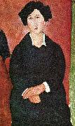 den italienska kvinna Amedeo Modigliani